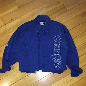VINTAGE WRANGLER BUTTON UP